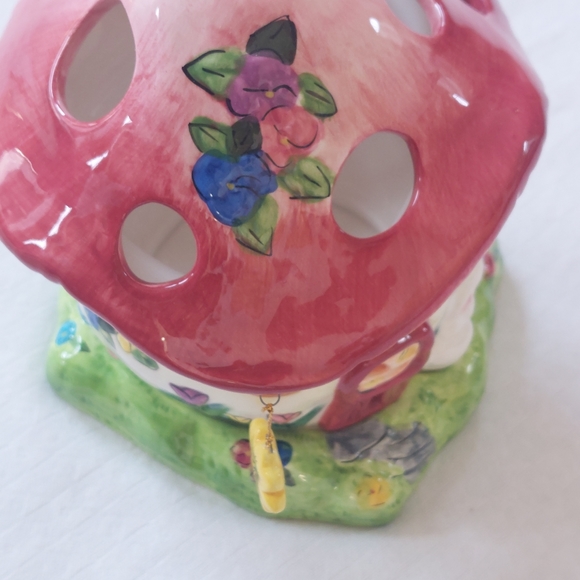 🦋Penco Industries Ceramic candle holder NWOT - Picture 5 of 12